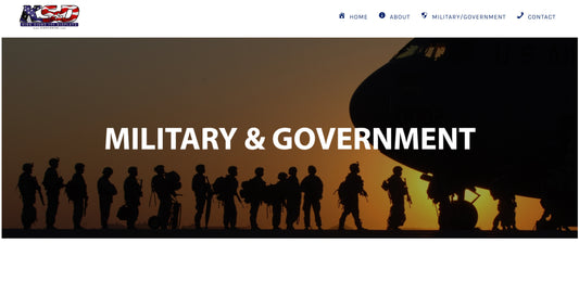 King Signs Banner Military and Government Design with a Plane and Troops