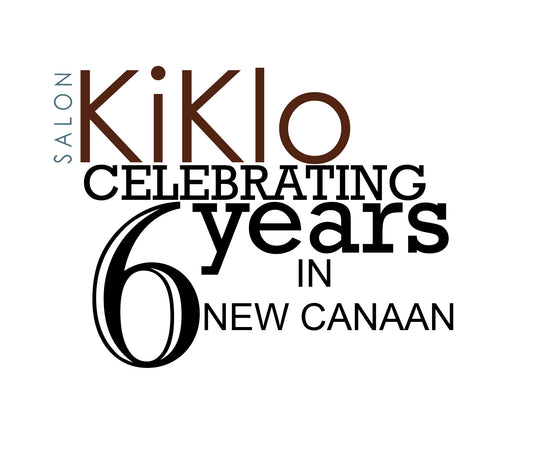 Salon Kiklo 6 Years Logo Design